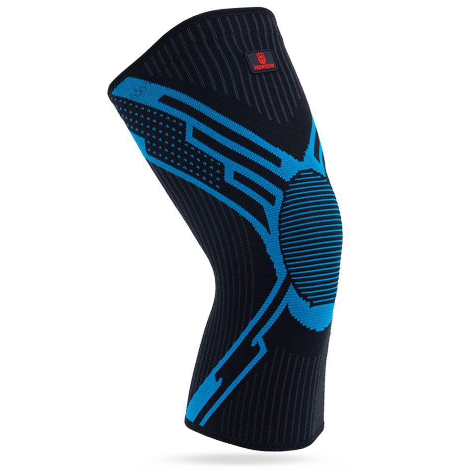 Rodilleras deportivas de verano para saltar la cuerda de nailon alargada para correr baloncesto para hombres y mujeres cubierta protectora profesional antideslizante para rodillas