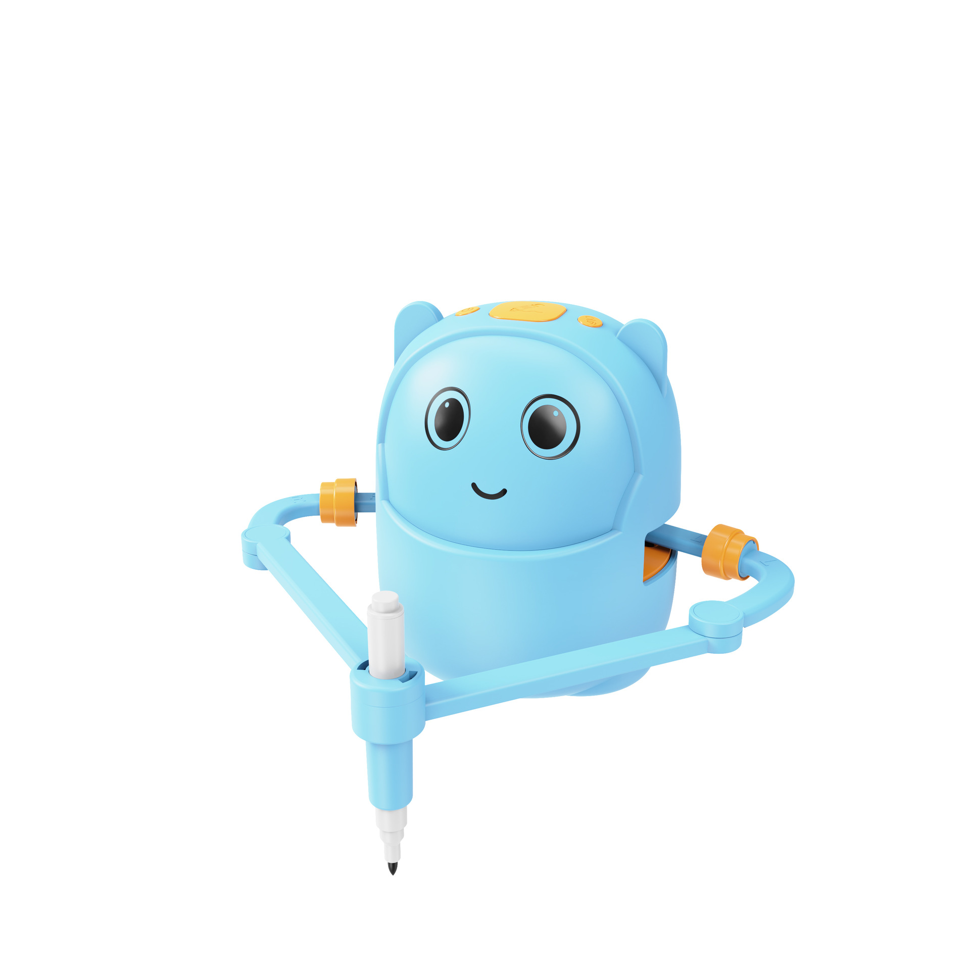 Robot de dibujo de Amazon nuevo lenguaje inglés inteligente educación temprana con bolígrafo con tarjeta de dibujo juguete robot
