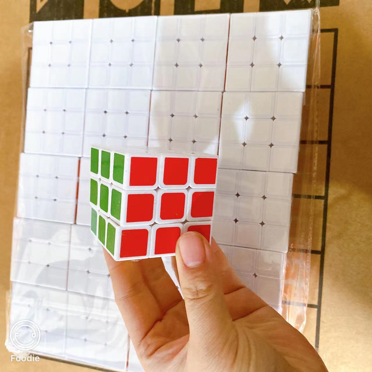 5,3 cm de tercer orden de Rubik's Cube educación temprana de los niños del cubo de Rubik de venta directa de la fábrica de cubo de Rubik Ventas Directas descompresión suave