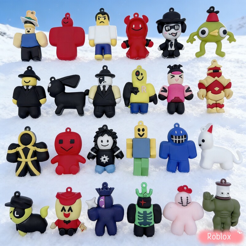 Cross-Border Roblox Forgotten Game Keychain Pendant Virtual Game Peripheral Figurine Blind Box Doll Gift Cross-Border Roblox Forgotten Game Keychain Pendant Virtual Game Peripheral Figurine Blind Box Doll Gift