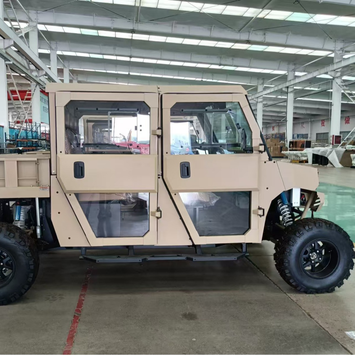 4x4 Export Farm 1000cc 6 asientos con techo duro y parabrisas SUV Desert Off-Road UTV