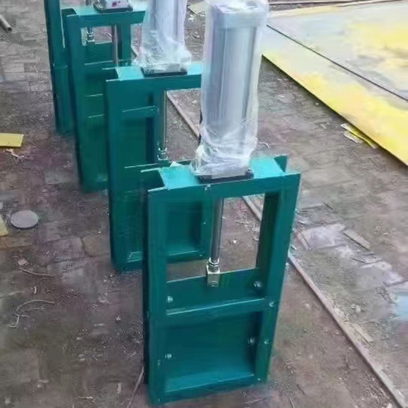 手动插板阀气动电动闸板阀 不锈钢闸阀卸料阀 方口排污阀卸灰阀