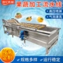 喷淋脱盐气泡泡菜清洗机