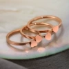 Golden, three-in-one, pink gold