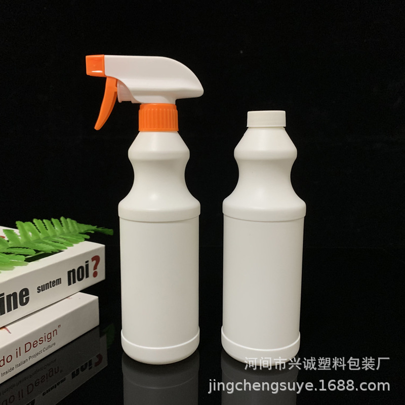 공장 공급 500ml 플라스틱 권총 스프레이 램프 블랙 그물 병 클리너 스프레이 병 클리너 물 뿌리개