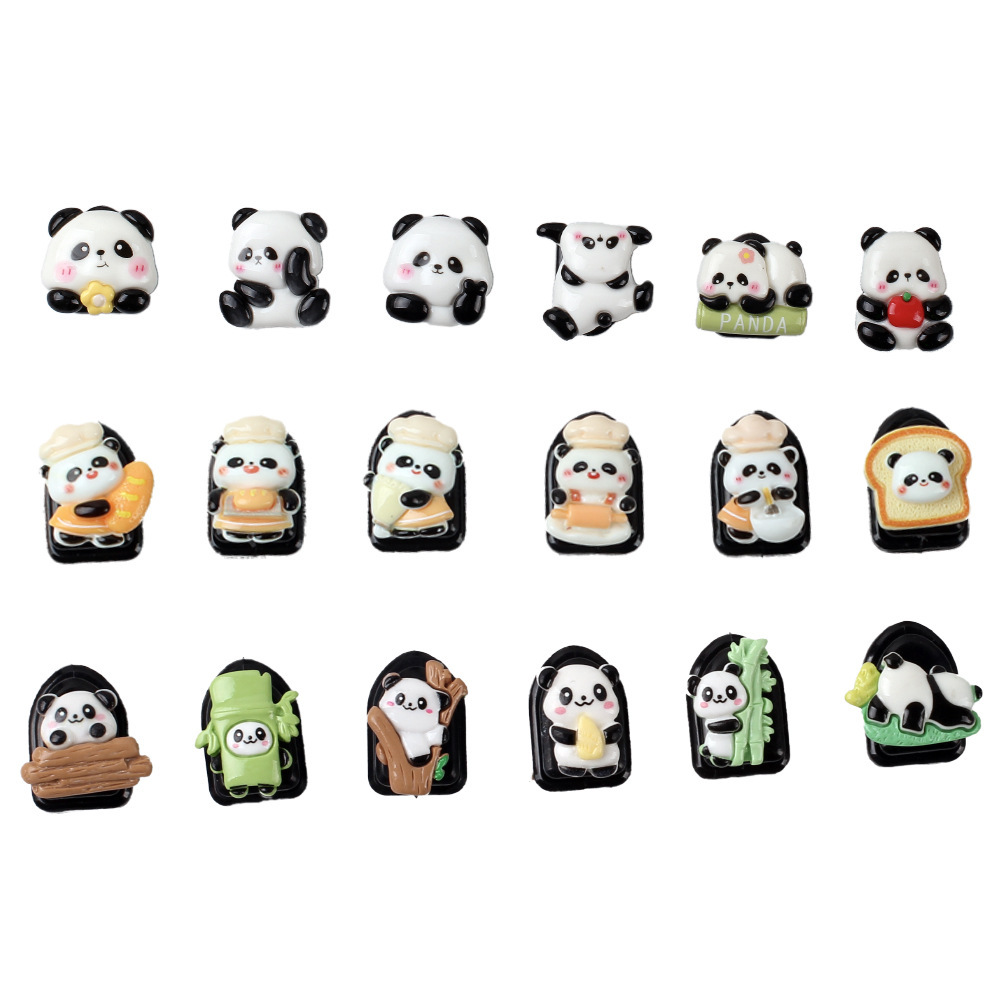 Gancho de coche delantero lindo panda multifunción coche pequeño gancho en coche copiloto gancho adhesivo gancho gancho rojo de red
