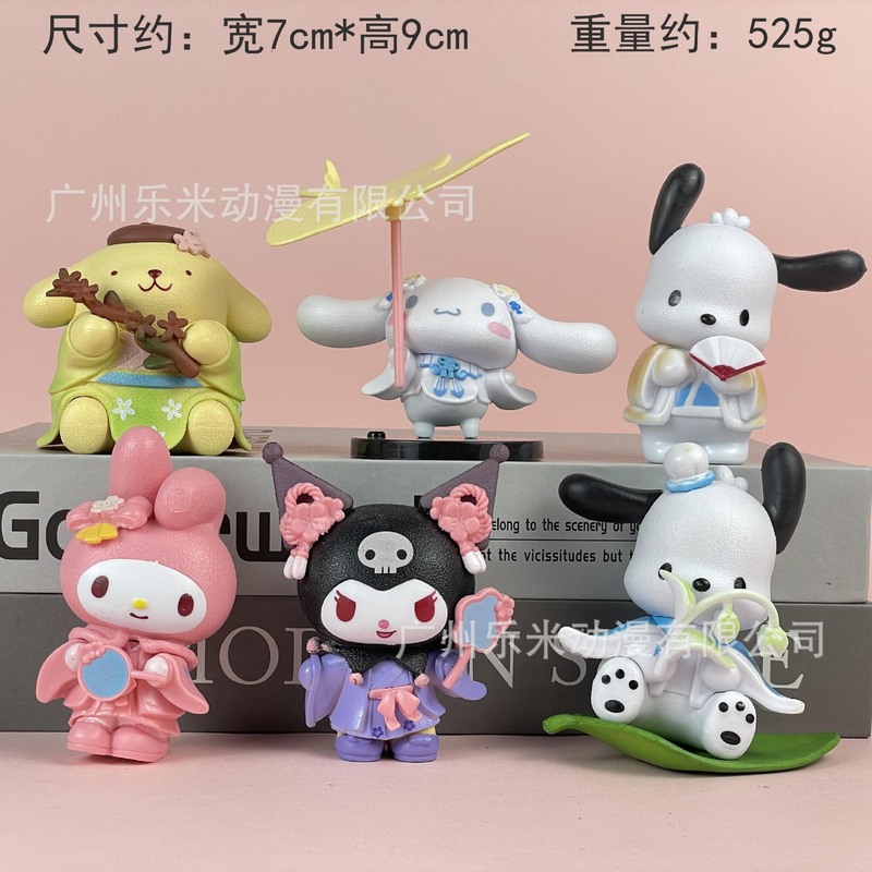 包邮凯蒂猫KT潮玩盲盒公仔手办桌面汽车载摆件少女心生日礼物|undefined