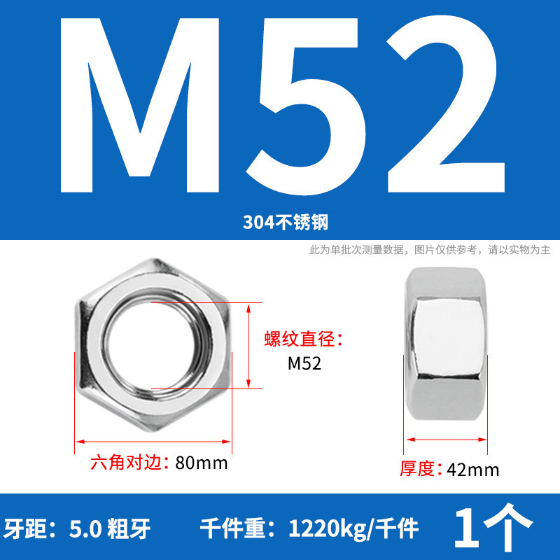 【六角ナット】304ステンレス六角ナット 六角ナット 高強度ナット ナットの仕様が揃っています|undefined