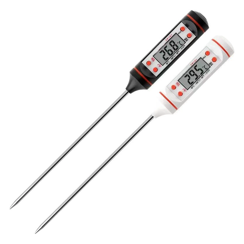 Электронный термометр-ручка для измерения температуры пищи, масла, для кухни, барбекю, выпечки, для жидкостей