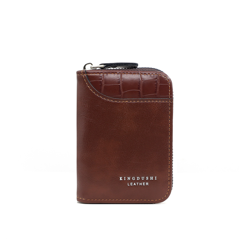 Nuevo estampado de piedra órgano bolsa de tarjetas bolsas de certificados de moda empalme multi-tarjeta de gran capacidad cremallera bolsa de cambio bolsa de tarjetas