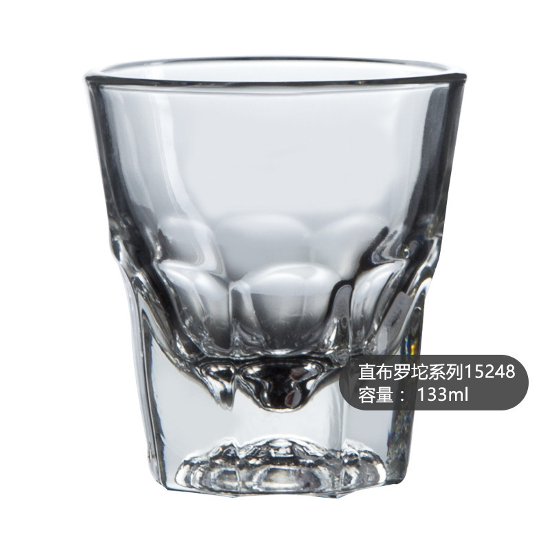 Libbey Libby vidrio espesado Long Island Iced Tea taza de café octogonal taza de jugo de limón Latte Mocha Taza