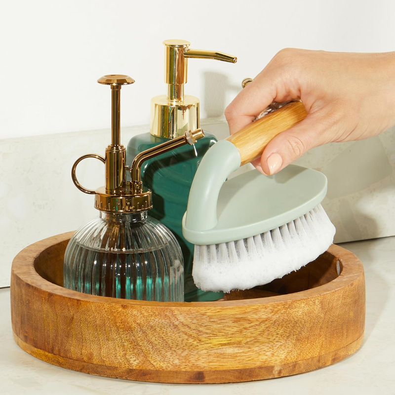 바닥 브러시 세탁 브러시 신발 브러시 세탁 부드러운 모피 긴 손잡이 가정용 청소 브러시 보드 브러시 플라스틱 강모 세척 신발