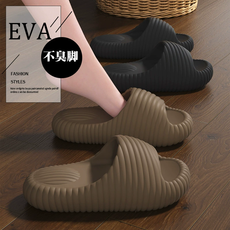 Высокие воздушные подушки тапочки для дам крытый дом Летняя домашняя тихая ванная комната купание противоскользящая пара холодных мужчин