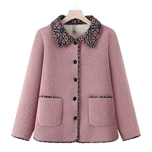 中老年女装时尚休闲运动摇粒绒卫衣外套上衣颗粒绒开衫妈妈装罩衣