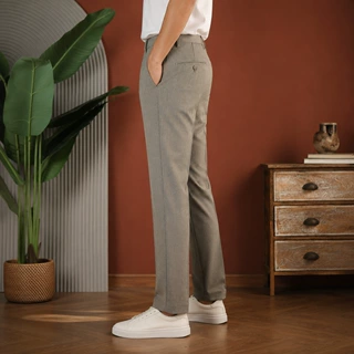 春夏新款裤子透气男士痞帅西装西裤轻奢性感舒适商务简约百搭