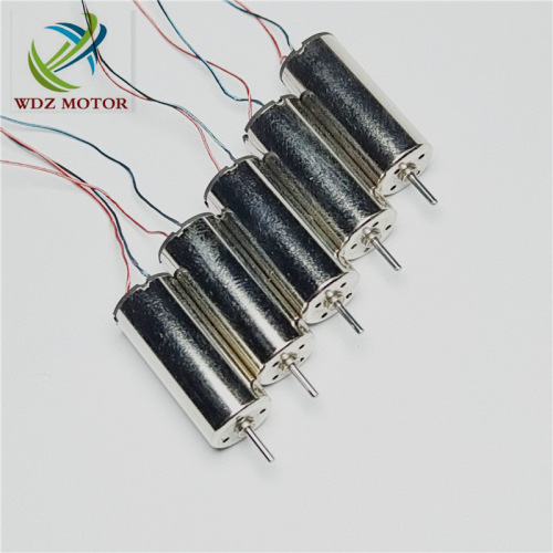 Manufacturer of hollow cup DC motor for WD820 quadcopter handheld fan facial cleanser smart watch motor