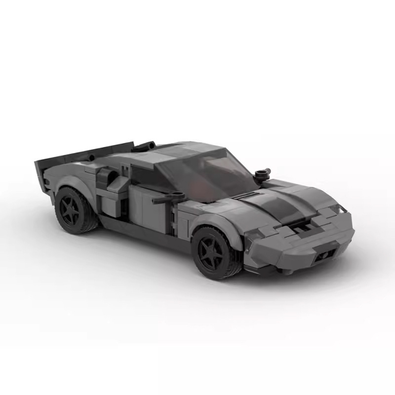 Compatible with Lego Ford GT40MOC-39559speed 8 grid boy building blocks car model gift boy
