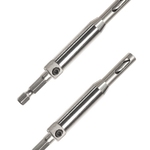 Door and window hinge hinge hole opener woodworking hole punch hexagonal drill bit positioning special-shaped drilling set tool