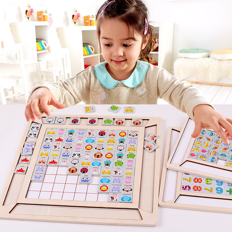 Madera DE LOS NIÑOS observación continua y tocar juego kindergarten pensamiento lógico formación educación temprana eliminación musical Juguetes image 3