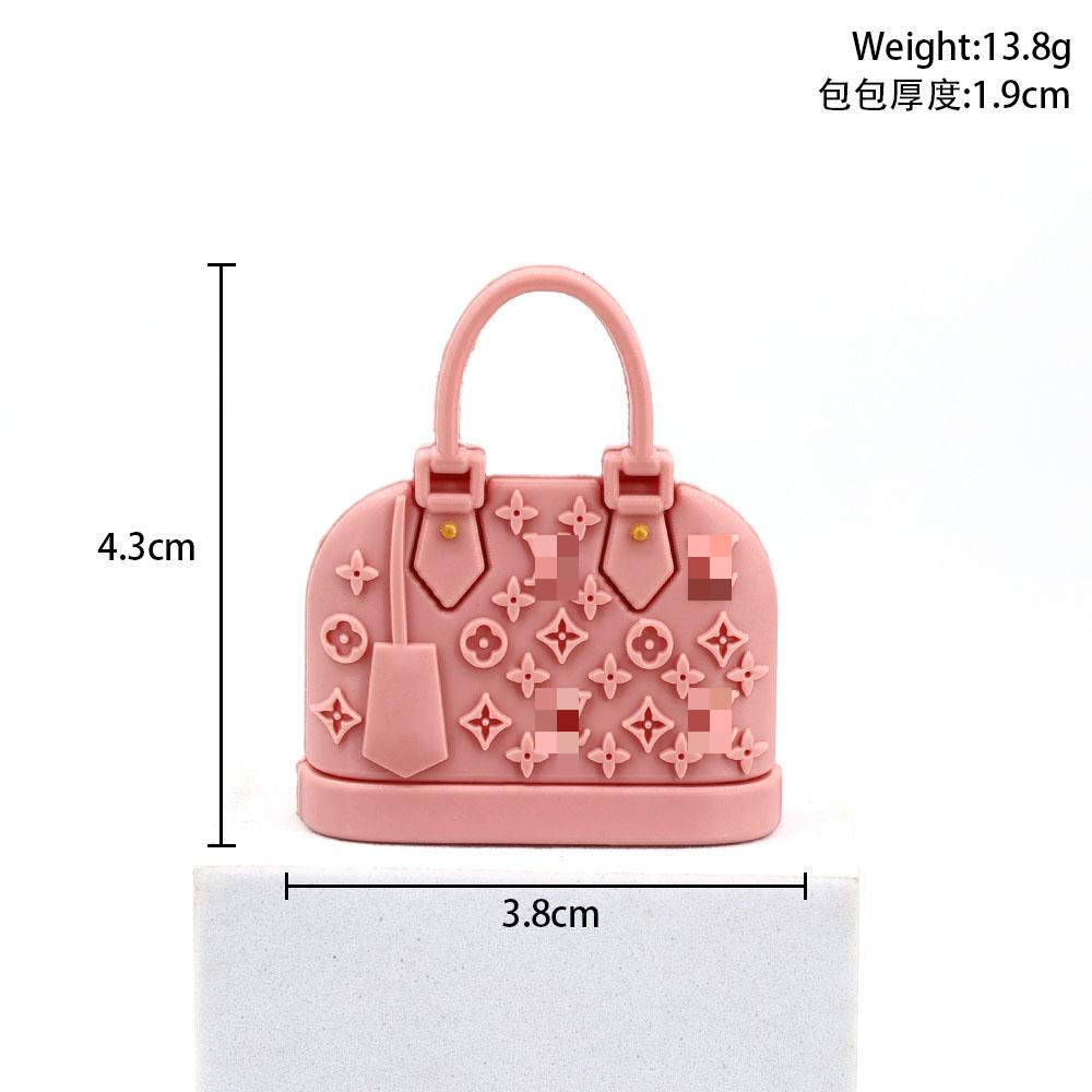 Dollhouse mini muñeca casa pequeña bolsa BJD bolsa de estilo de marca 6 centavos bolsa de muñeca 30 cm accesorios de muñeca