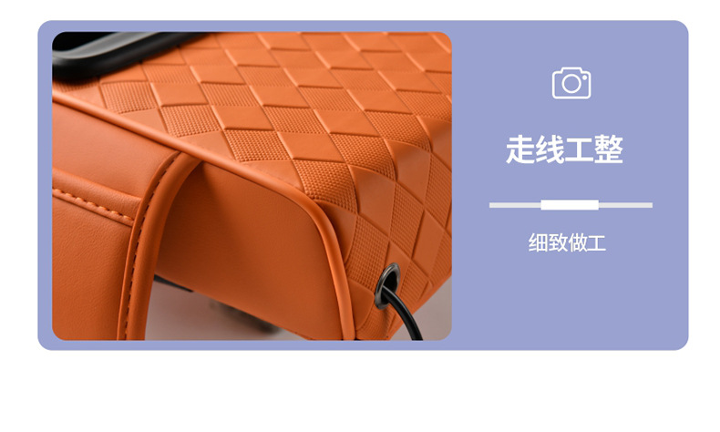 Car Armrest Box Mat with Charging, Central Armrest Box Cover Mat, Multifunctional Storage Bag, Leather Protective Mat