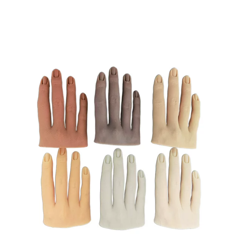Silicone practice, hands model