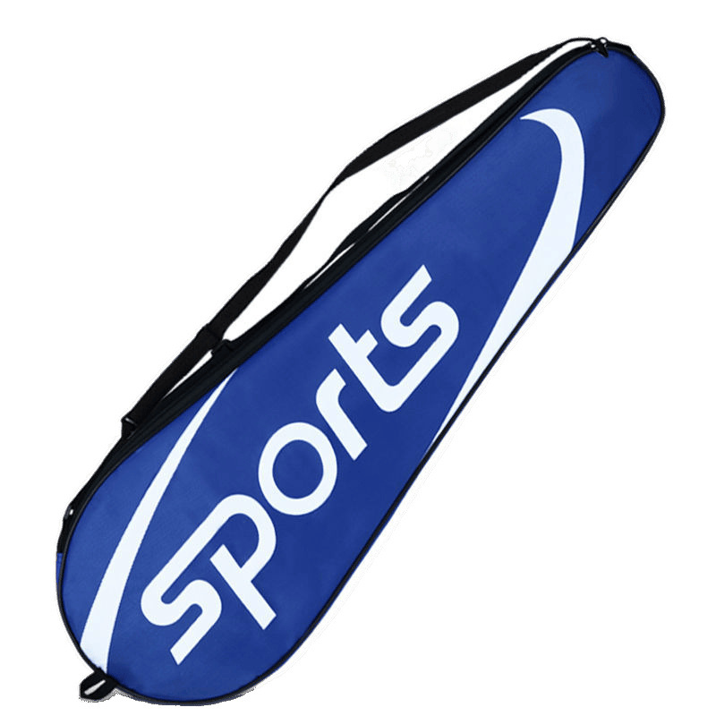 Bolsa de raqueta de bádminton doble bate 2 paquetes de un solo hombro Oxford bolsa de mano duradera portátil bolsa de bádminton deportiva