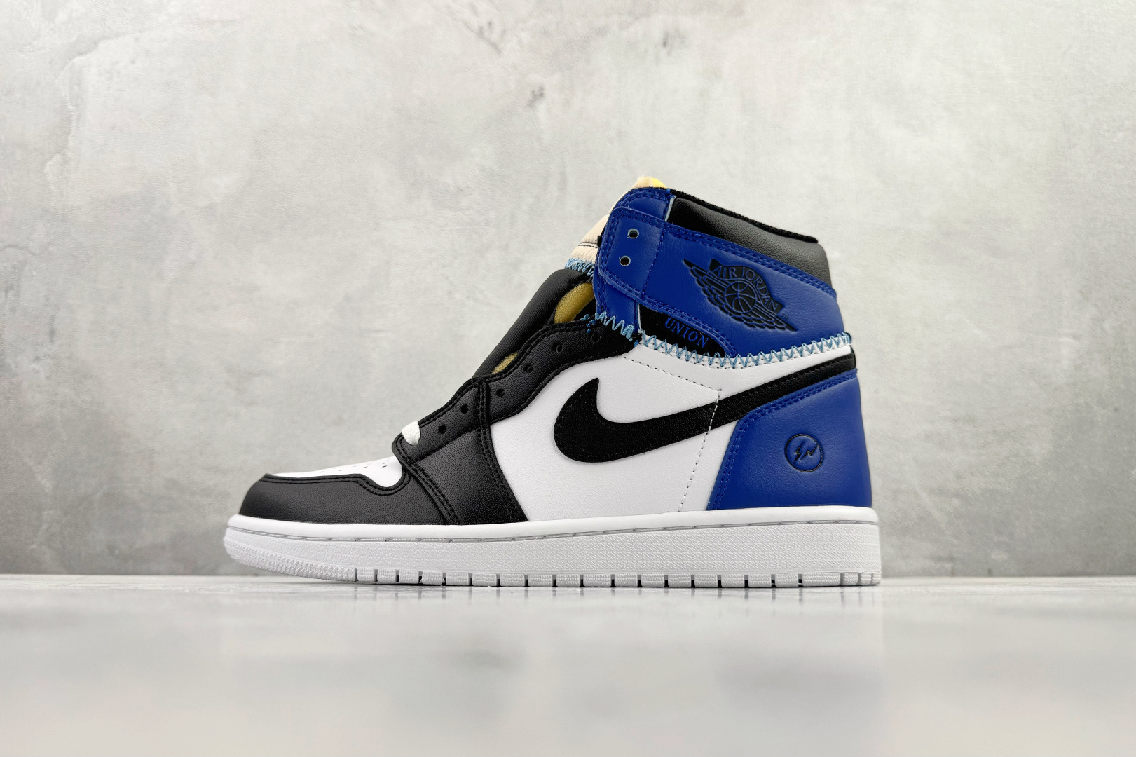 Zapatos Pitian pure original aj1 versión superior de alta calidad importada de cuero de cabeza completa para hombres y mujeres zapatillas deportivas casuales