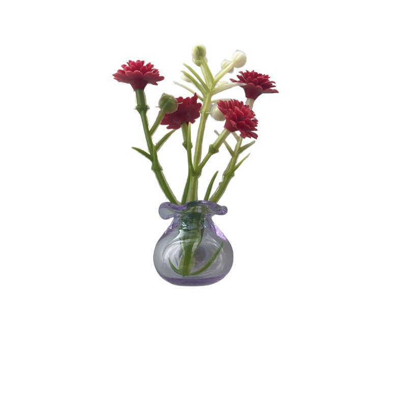 Ins mini-magnetic pequeño frasco de flores pegatinas de refrigerador DIY decoración artística botella de vidrio delicada gato debe recoger botella