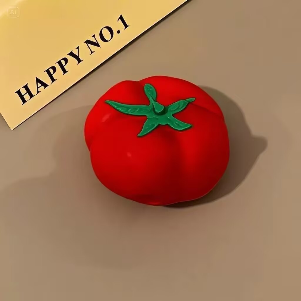 Tomate rojo tridimensional transfronterizo para Airpods4 Funda para auriculares Bluetooth inalámbricos Apple 3a generación Pro2