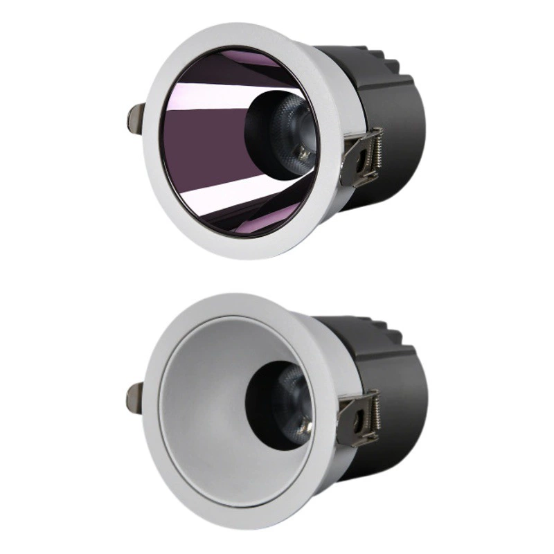 Светодиодные прожекторы полного спектра без подточника Ra98 Встроенная Бытовая сетка с глубоким антибликовым покрытием Точечные светильники Red Hill оптом