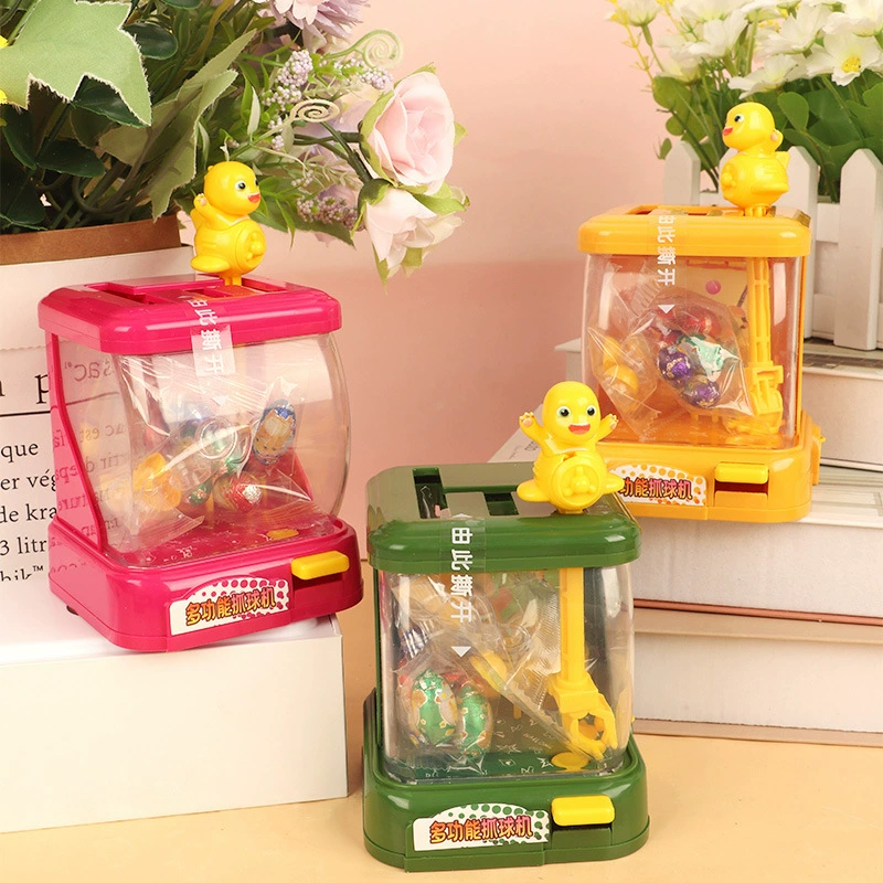 玩明糖 Milk Dragon Happy Candy Machine Детская развлекательная игрушка-снэк яйца-shaped шоколад 19г*9 шт (плитка упаковка)