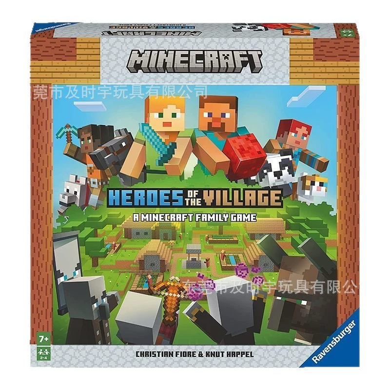 Майнкрафт Майнкрафт Игровые карты Приборная панель настольная игра деревня Герой Кубик Пати Детская головоломка