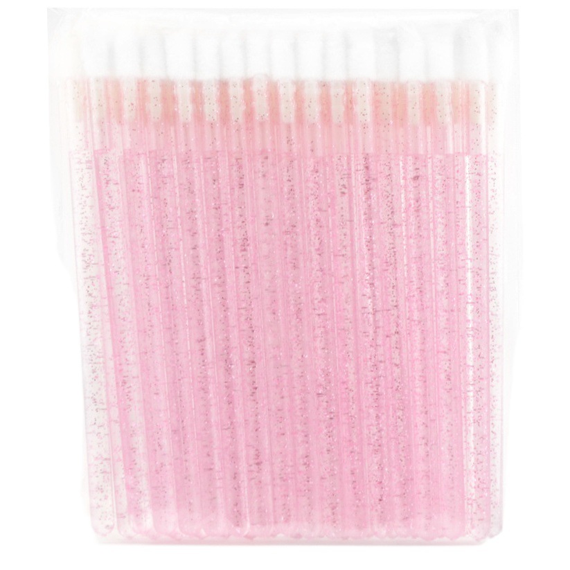 NAGARAKU mousse burbuja hisopo de algodón SPA flocado labio cepillo de limpieza palo hisopo de algodón Maquillaje Pestañas herramienta de belleza