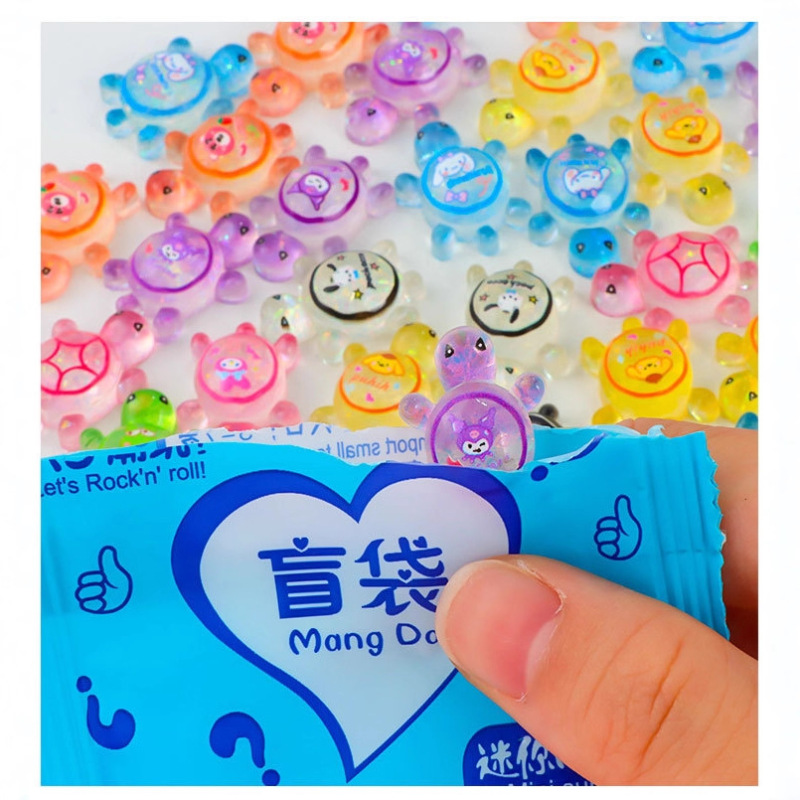 小乌龟盲袋小玩具动物水果迷你可爱独立包装立体模型仿真卡通随机|undefined