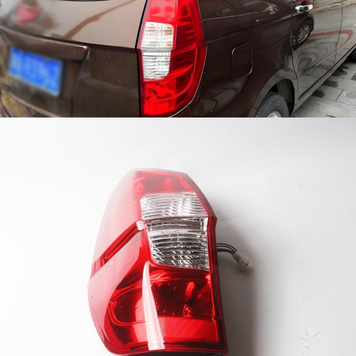 Aplicable a 2018 Wuling Hongguang S luz trasera conjunto de luz de marcha atrás luz de freno izquierda y derecha luz de marcha atrás cubierta de luz de marcha atrás