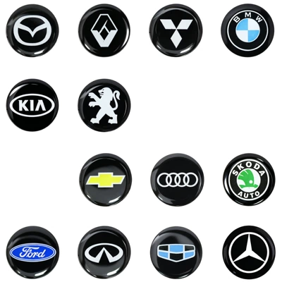 Cross-border best-selling steering wheel booster Steering wheel booster - custom-car-logo-1