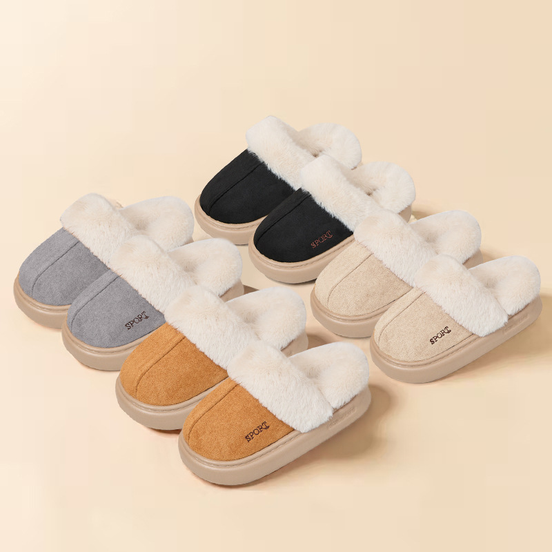 Zapatos de algodón para mujer nuevo estilo trapeador de algodón de gran tamaño transfronterizo más botas de nieve gruesas de terciopelo botas cortas de moda botas de algodón cálidas y frías al por mayor