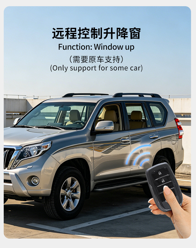 Suitable for Toyota Alphard Car Keys, Mobile Phone Control, Keyless Entry, Digital Key, Gps Positioning