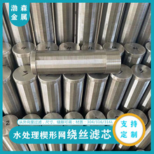 水处理布水器专用绕丝筛管 楔形网反冲洗滤芯 精密过滤 约翰逊网