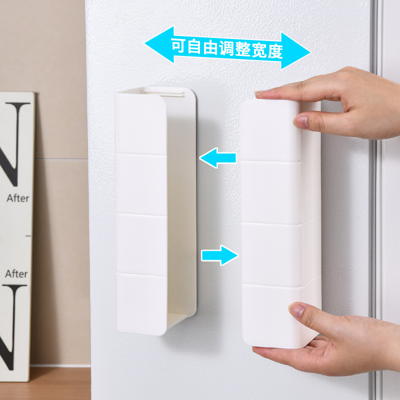 多機能磁気吸収ボックス ティッシュ ウェット ワイプ ストレージ キッチン 冷蔵庫 電子レンジ サイド ハンガー ストレージ ラック|undefined