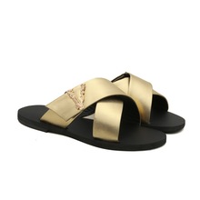 2024�ļ��¿��ɫ��Ƥƽ����Ь��H��ɫ�ٴ��ճ�ŮʽЬɳ������Ь