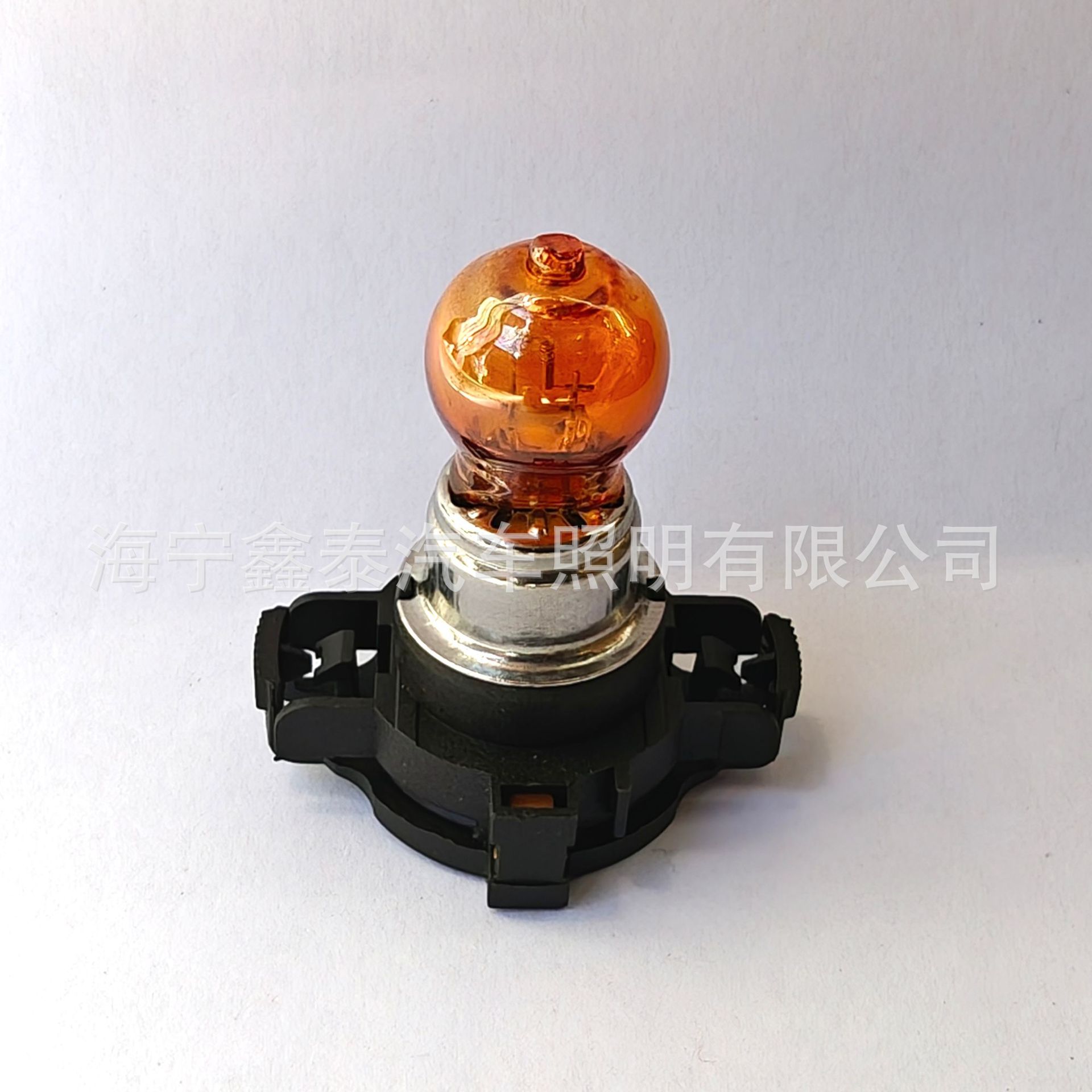 Car Halogen Bulb Py24W Turn Signal Brake Fog Light 12V Amber Yellow Light 12190 Daytime Running Light Pgu20/4