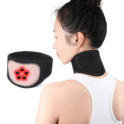 Tourmaline self-heating neck protector for men and women magnet hot-pressed warm windproof air-conditioning neck protector cervical vertebra protector
