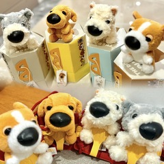 2025 マクドナルド共同ブランド BFF ビッグヘッド犬漫画シリーズ磁気ペンダントセットぬいぐるみ