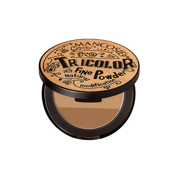 Three dimensional brightening powder for contouring