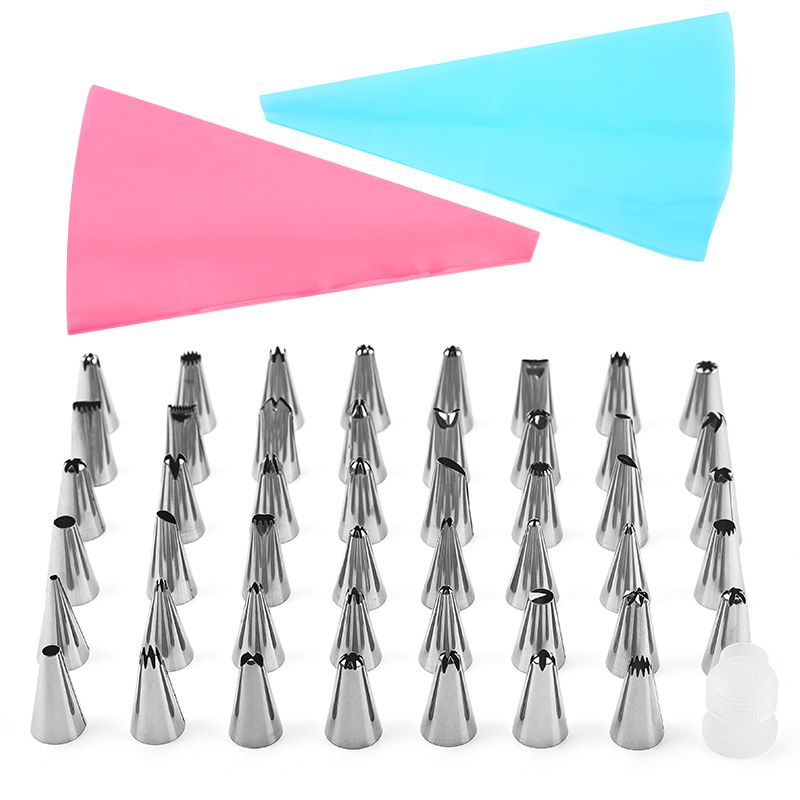 Amazon hornear herramientas pastelería boquilla traje de acero inoxidable pastelería bolsa suministros estricta selección fábrica directa al por mayor