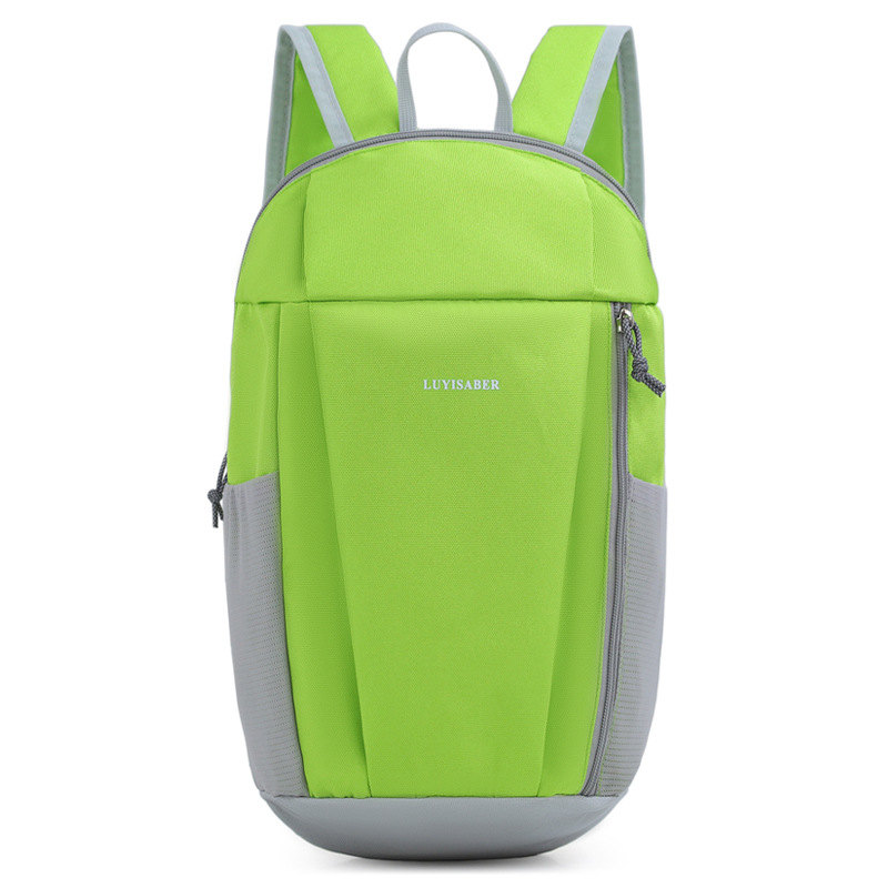 Bolsa deportiva ligera al aire libre personalizada logo mochila casual para viajes cortos para hombres y mujeres mochila pequeña ligera bolsa de montaña