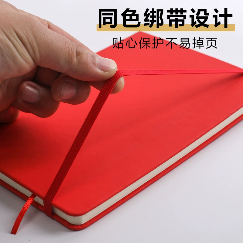 Ноутбук оптовая продажа бизнес-печать с логотипом блокнот a5 жесткая кожаная резинка с простой пуу имитация кожи для офиса