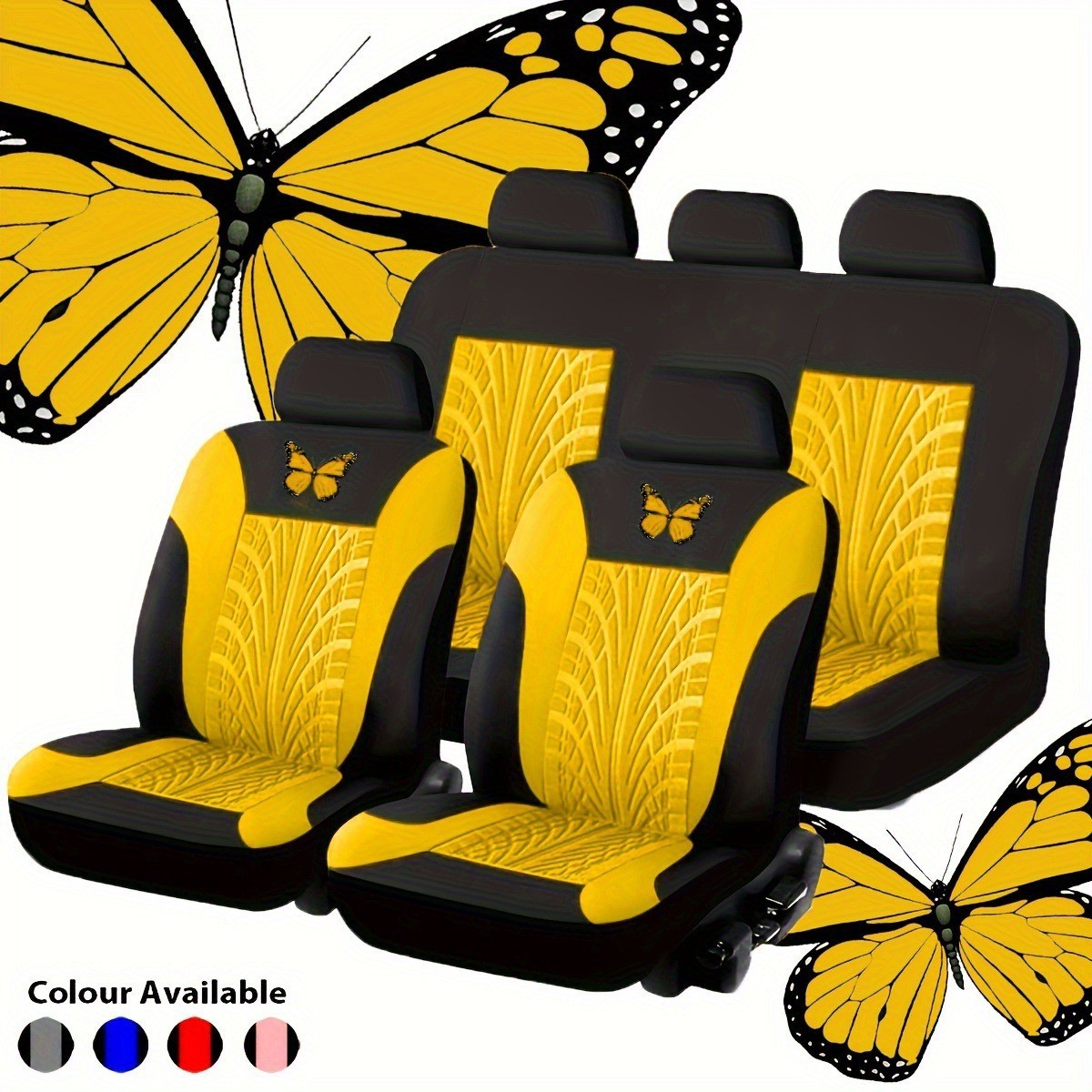 Cross-Border Foreign Trade Butterfly Press Machine for Export to Mexico, Universal Car Seat Covers for Meike